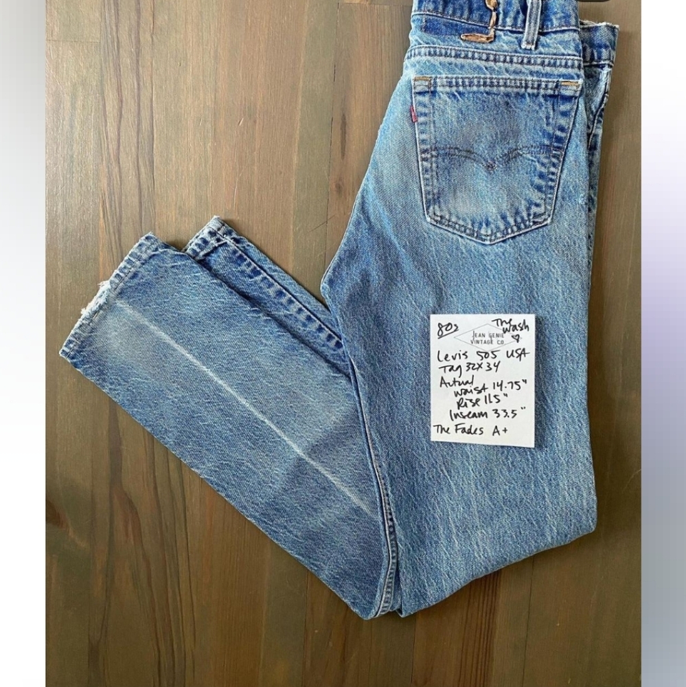 VINTAGE Levi USA 505 1980s